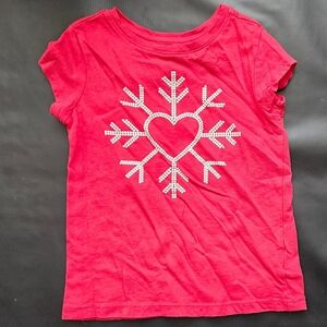 Gap size 4 snowflake shirt